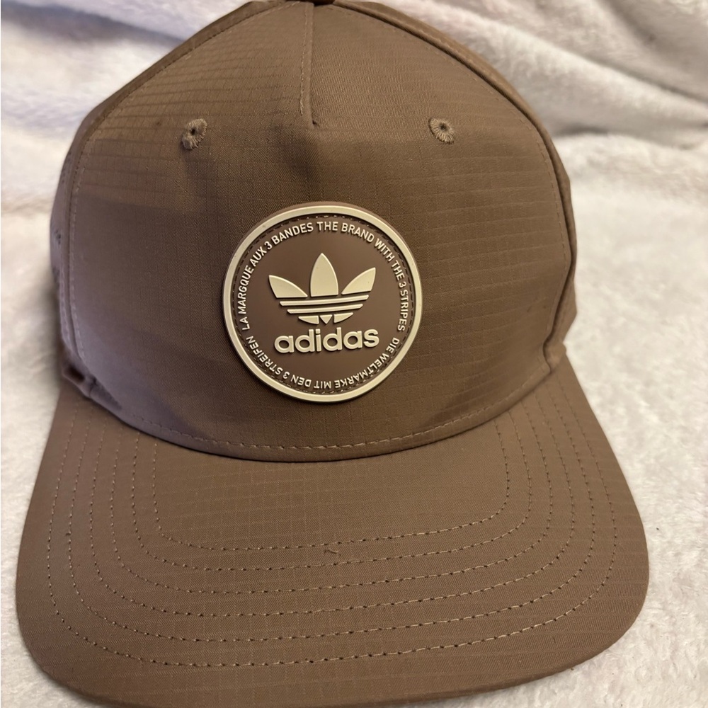 Adidas Tan Cap with Logo